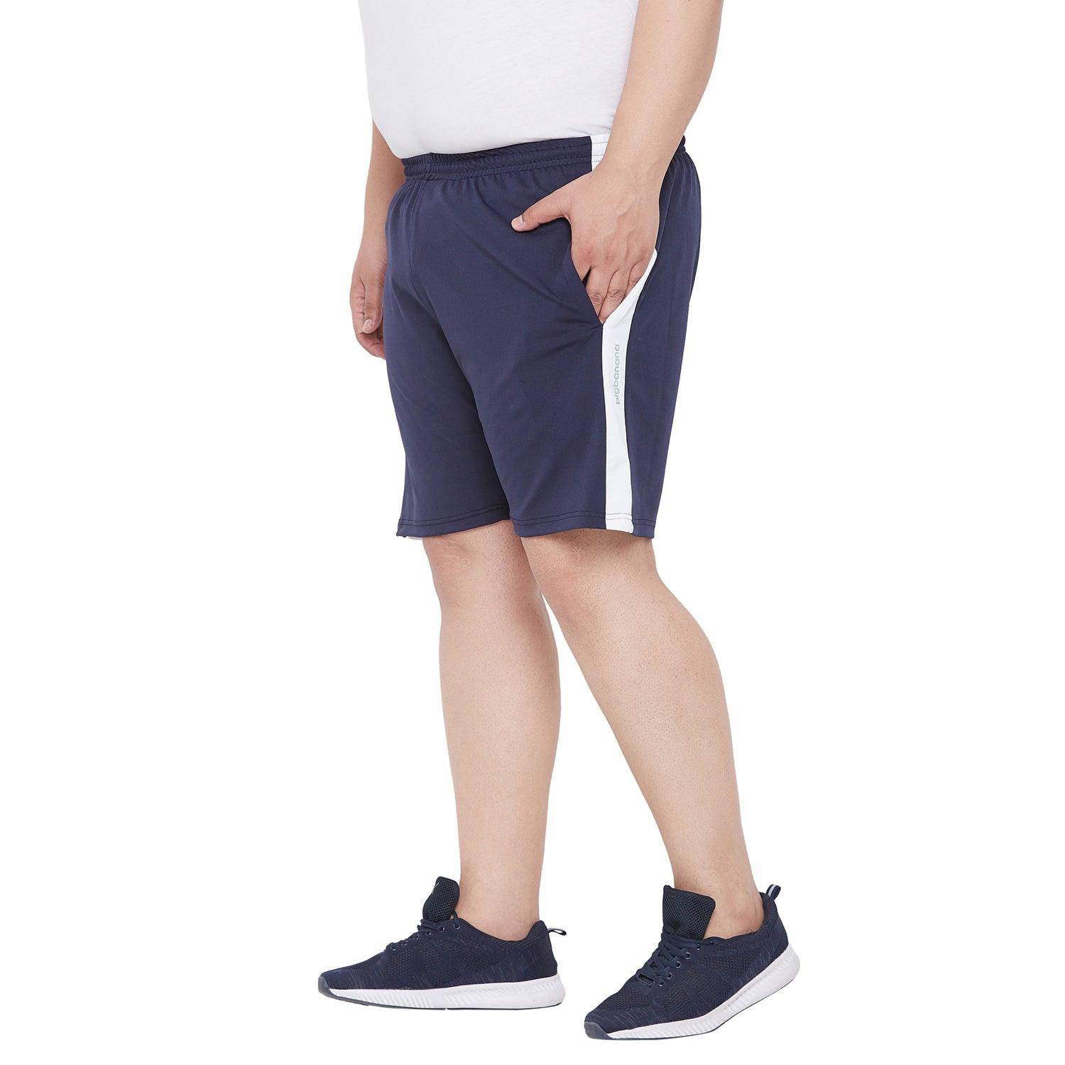 Men Plus Size Haynes Solid Shorts - bigbanana