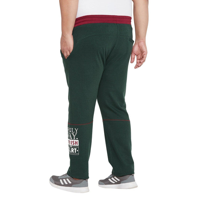 Men Plus Size Jefferson Printed Trackpant - bigbanana