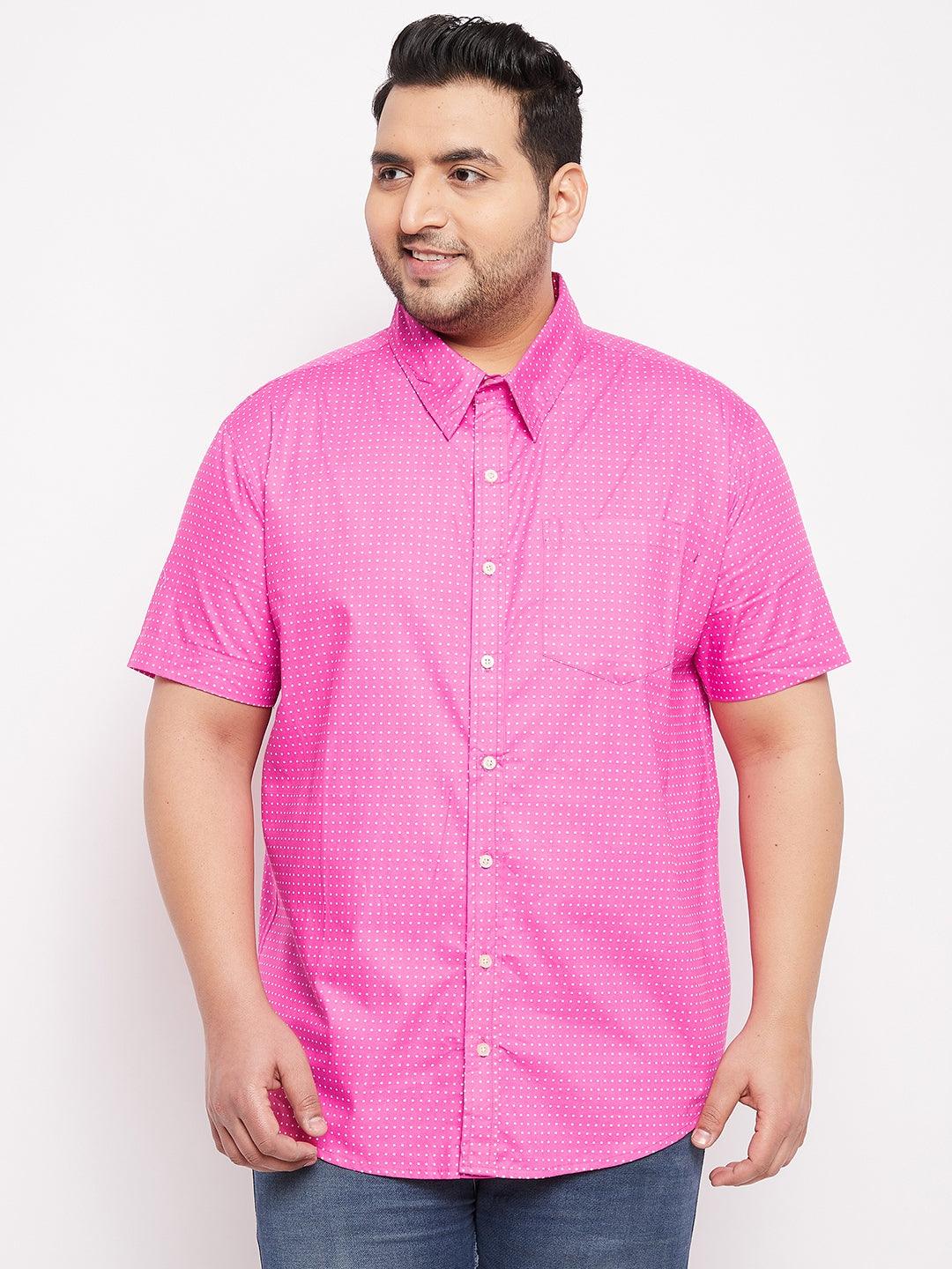 Men Plus Size Jerry Printed Shirt - bigbanana