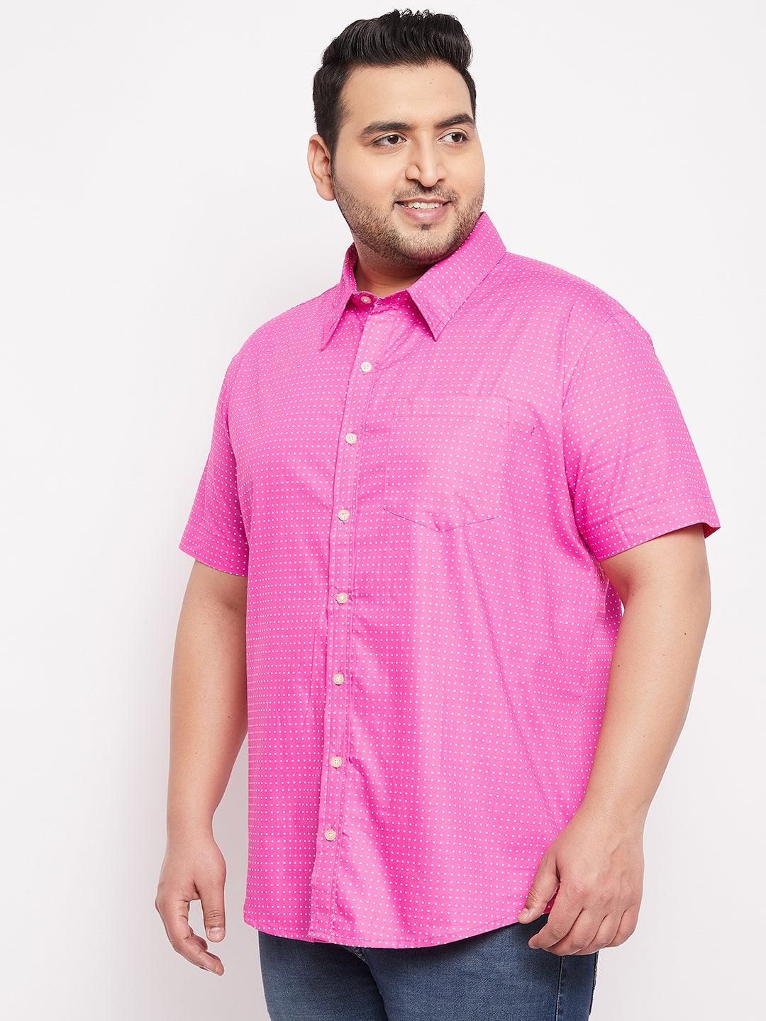 Men Plus Size Jerry Printed Shirt - bigbanana