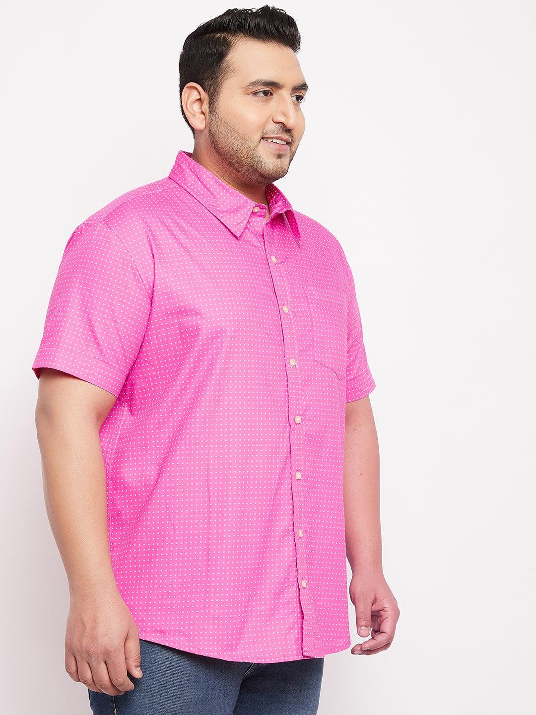 Men Plus Size Jerry Printed Shirt - bigbanana