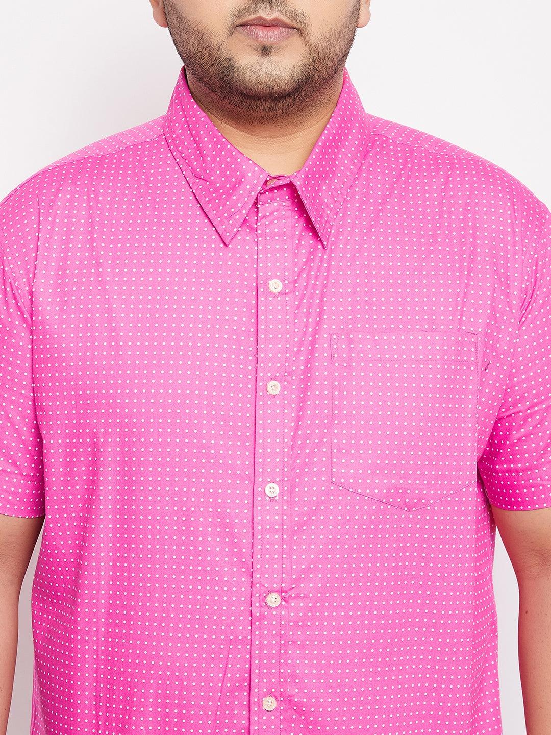 Men Plus Size Jerry Printed Shirt - bigbanana