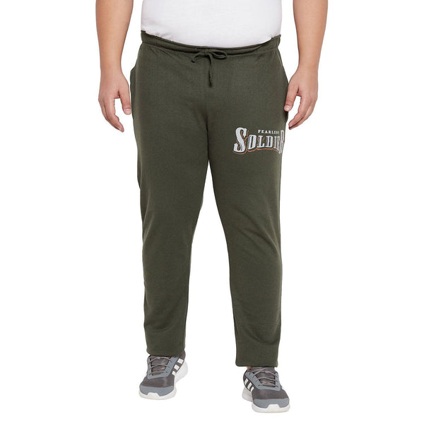 Men Plus Size Kridger Printed Trackpant