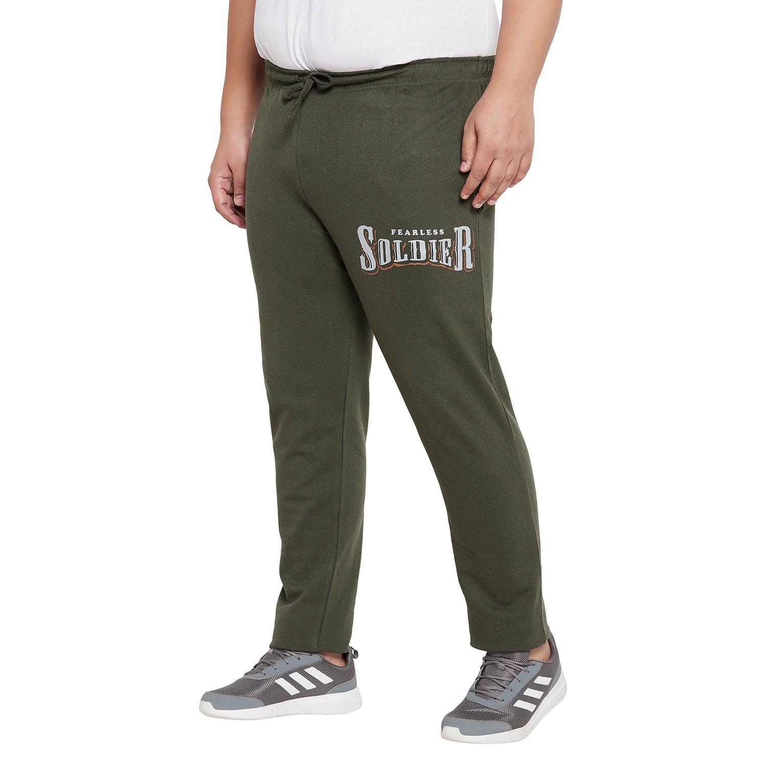 Men Plus Size Kridger Printed Trackpant - bigbanana