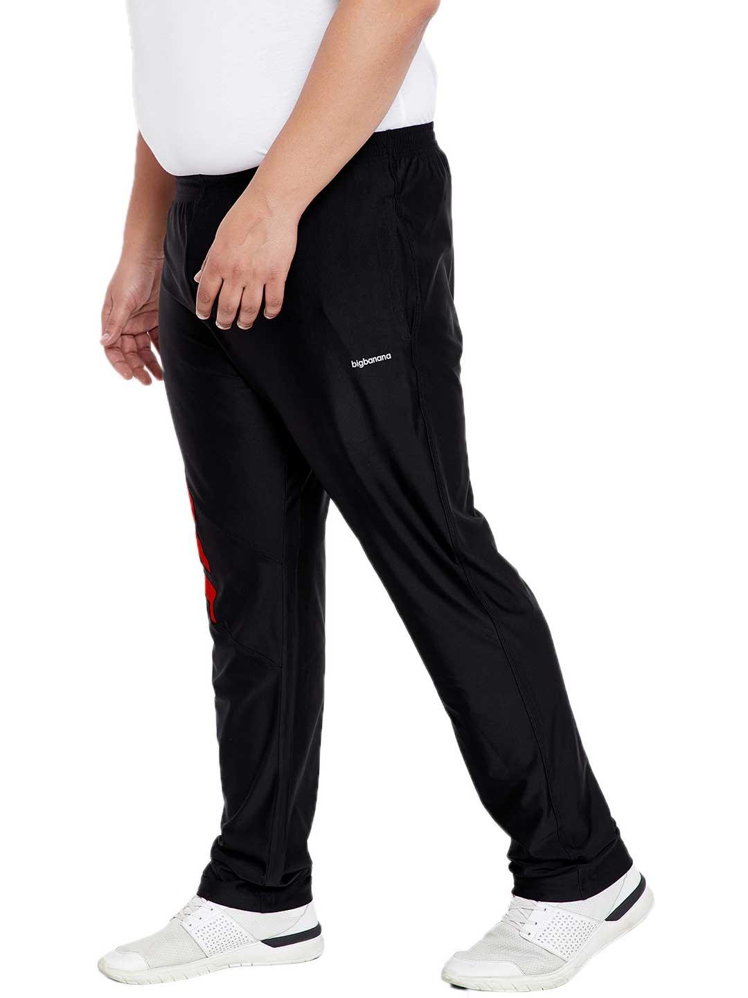 Men Plus Size Lami Colorblock Trackpant - bigbanana