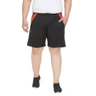 Men Plus Size Lobel Solid Shorts - bigbanana