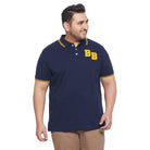 Men Plus Size Macald-NB Solid Polo Tshirt - bigbanana