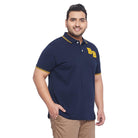 Men Plus Size Macald-NB Solid Polo Tshirt - bigbanana