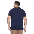 Men Plus Size Macald-NB Solid Polo Tshirt - bigbanana