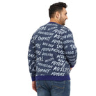 Men Plus Size Manuel Printed Sweatshirt - bigbanana