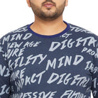 Men Plus Size Manuel Printed Sweatshirt - bigbanana