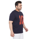 Men Plus Size Mattis Printed Round Neck Tshirt - bigbanana