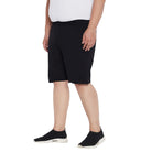 Men Plus Size Milan-BL Solid Shorts - bigbanana