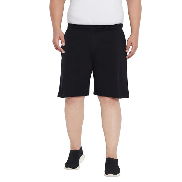 Men Plus Size Milan-BL Solid Shorts
