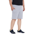 Men Plus Size Milan-LG Solid Shorts - bigbanana