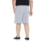 Men Plus Size Milan-LG Solid Shorts - bigbanana