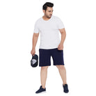 Men Plus Size Milan-NB Solid Shorts - bigbanana