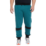 Men Plus Size Monomic Colorblock Trackpant - bigbanana
