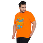 Men Plus Size Muse Printed Round Neck Tshirt - bigbanana