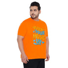 Men Plus Size Muse Printed Round Neck Tshirt - bigbanana