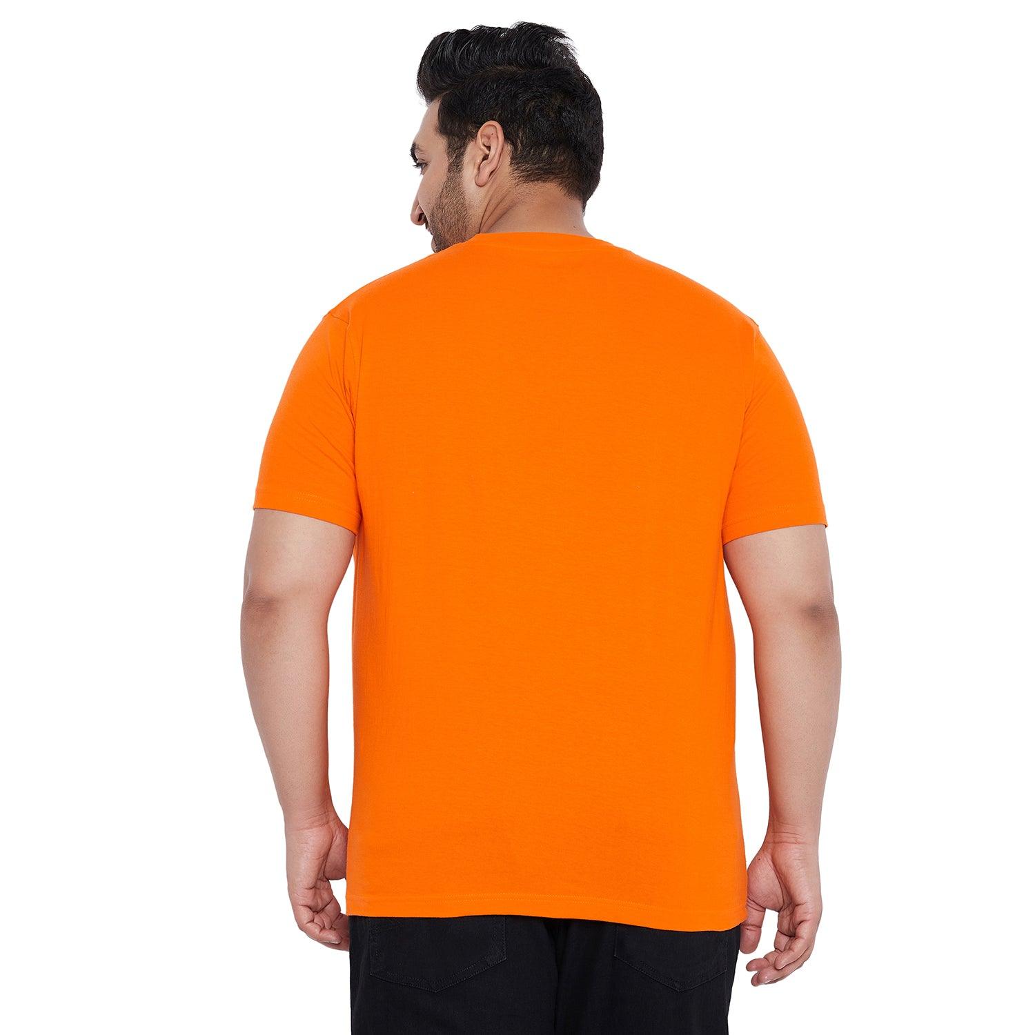 Men Plus Size Muse Printed Round Neck Tshirt - bigbanana