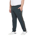 Men Plus Size Offey Solid Trackpant - bigbanana