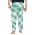 Men Plus Size Radon Check Lounge Pant - bigbanana