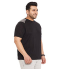 Men Plus Size Ralphy-B Solid Round Neck Tshirt - bigbanana