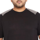 Men Plus Size Ralphy-B Solid Round Neck Tshirt - bigbanana