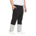 Men Plus Size Ravin Colorblock Trackpant - bigbanana