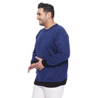 Men Plus Size Roston Solid Sweater - bigbanana