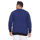 Men Plus Size Roston Solid Sweater - bigbanana