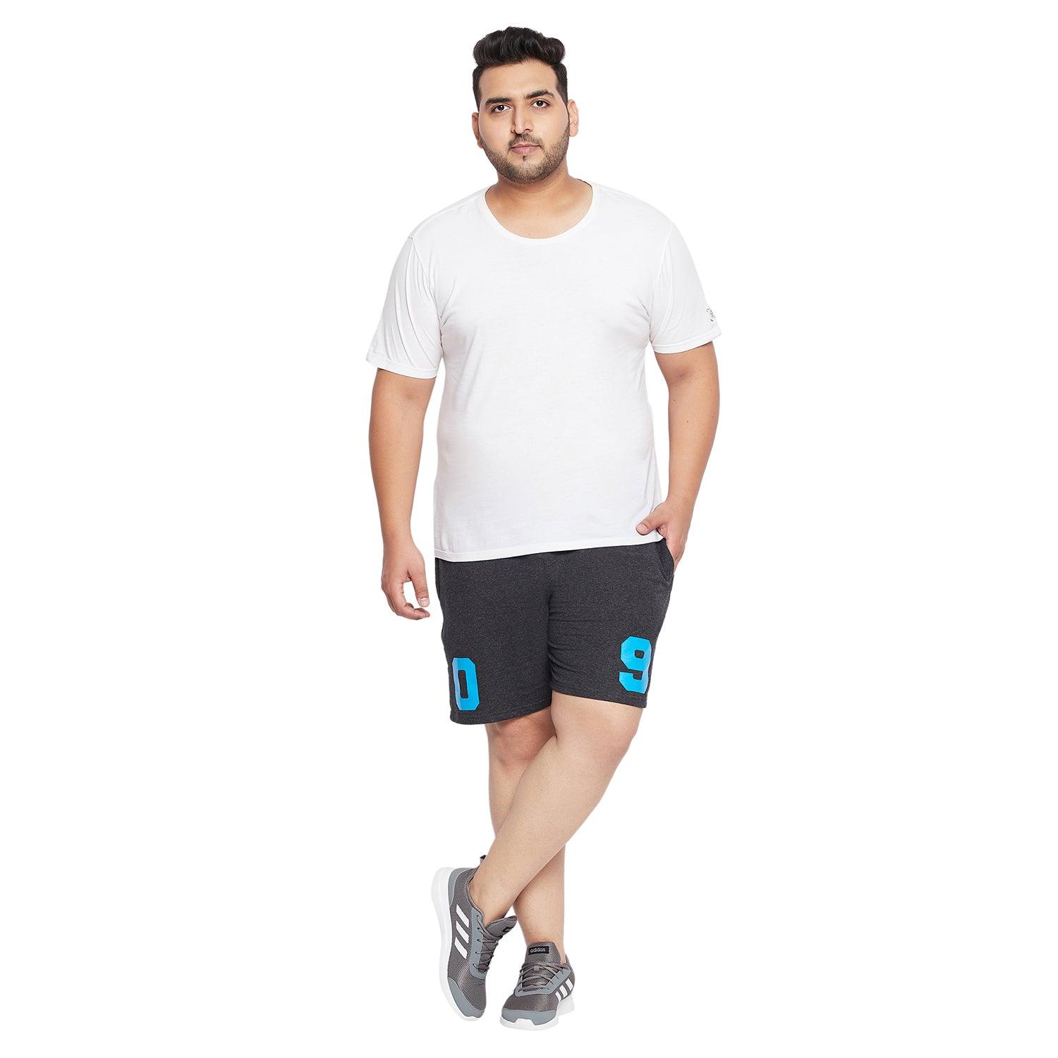 Men Plus Size Brady Solid Shorts - bigbanana