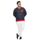 Men Plus Size Emmitt Solid Sweatshirt - bigbanana