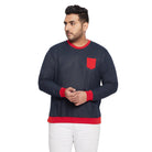 Men Plus Size Emmitt Solid Sweatshirt - bigbanana