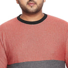 Men Plus Size Deion Colorblock Sweatshirt - bigbanana