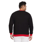 Men Plus Size Bradshaw Colorblock Sweatshirt - bigbanana