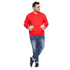 Men Plus Size Robgron Colorblock Sweatshirt - bigbanana