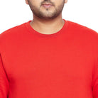 Men Plus Size Robgron Colorblock Sweatshirt - bigbanana