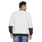 Men Plus Size Manning Colorblock Sweatshirt - bigbanana