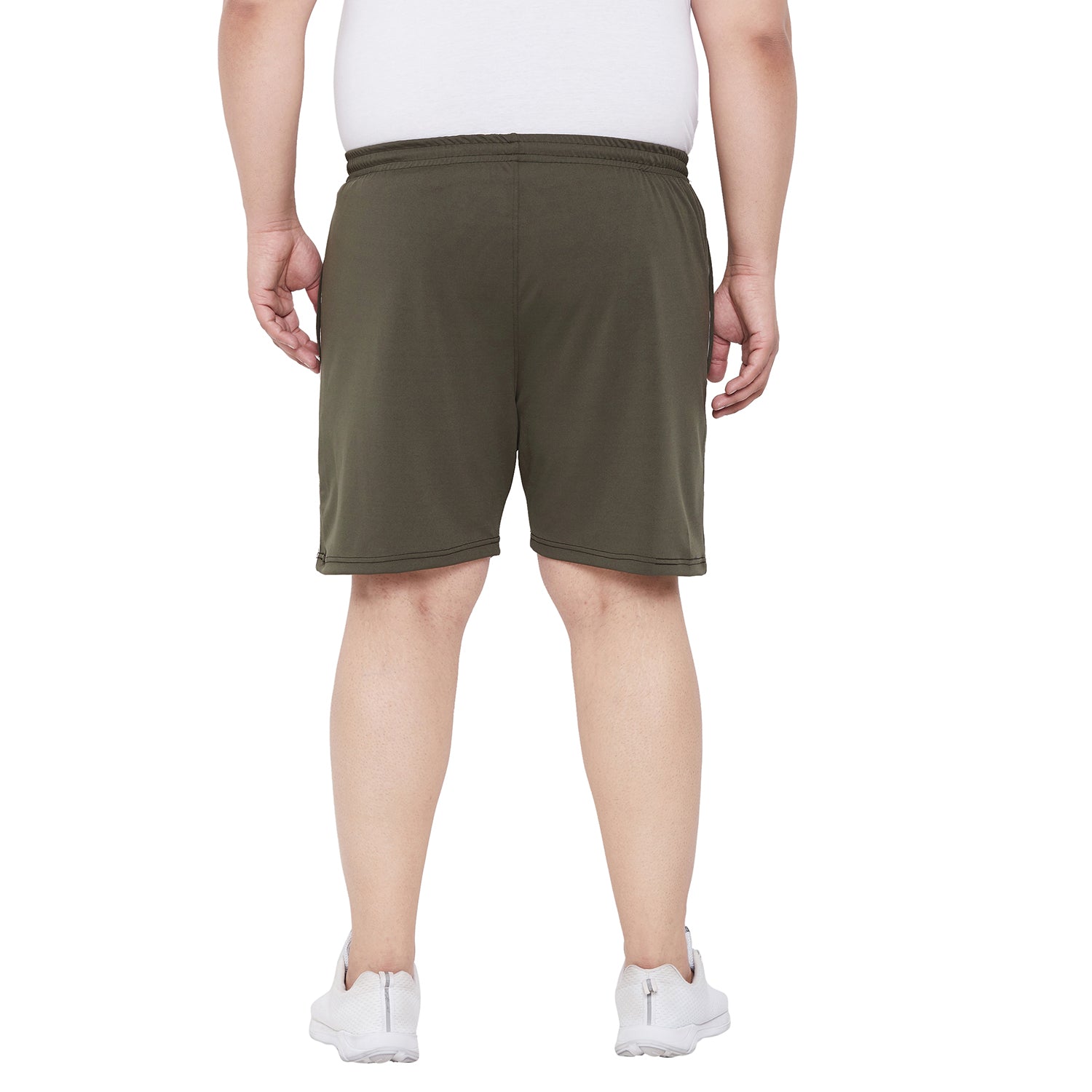 Men Plus Size Shillingford Solid Shorts - bigbanana