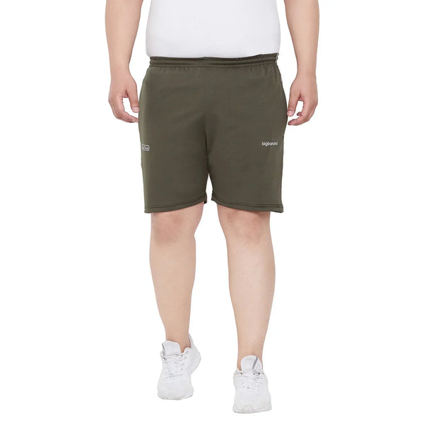 Men Plus Size Shillingford Solid Shorts