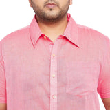 Men Plus Size Slade Solid Shirt - bigbanana
