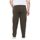 Men Plus Size Studd Solid Trackpant - bigbanana