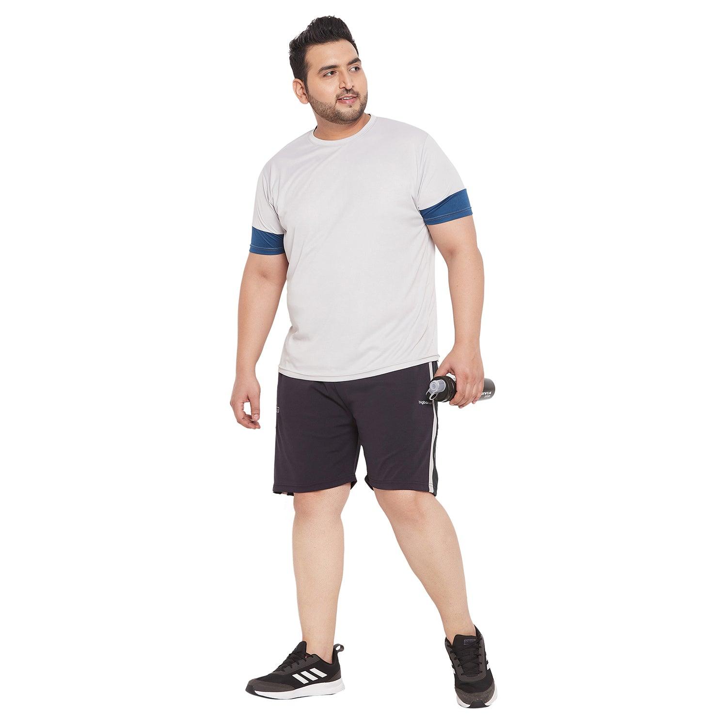 Men Plus Size Sullivan Solid Shorts - bigbanana