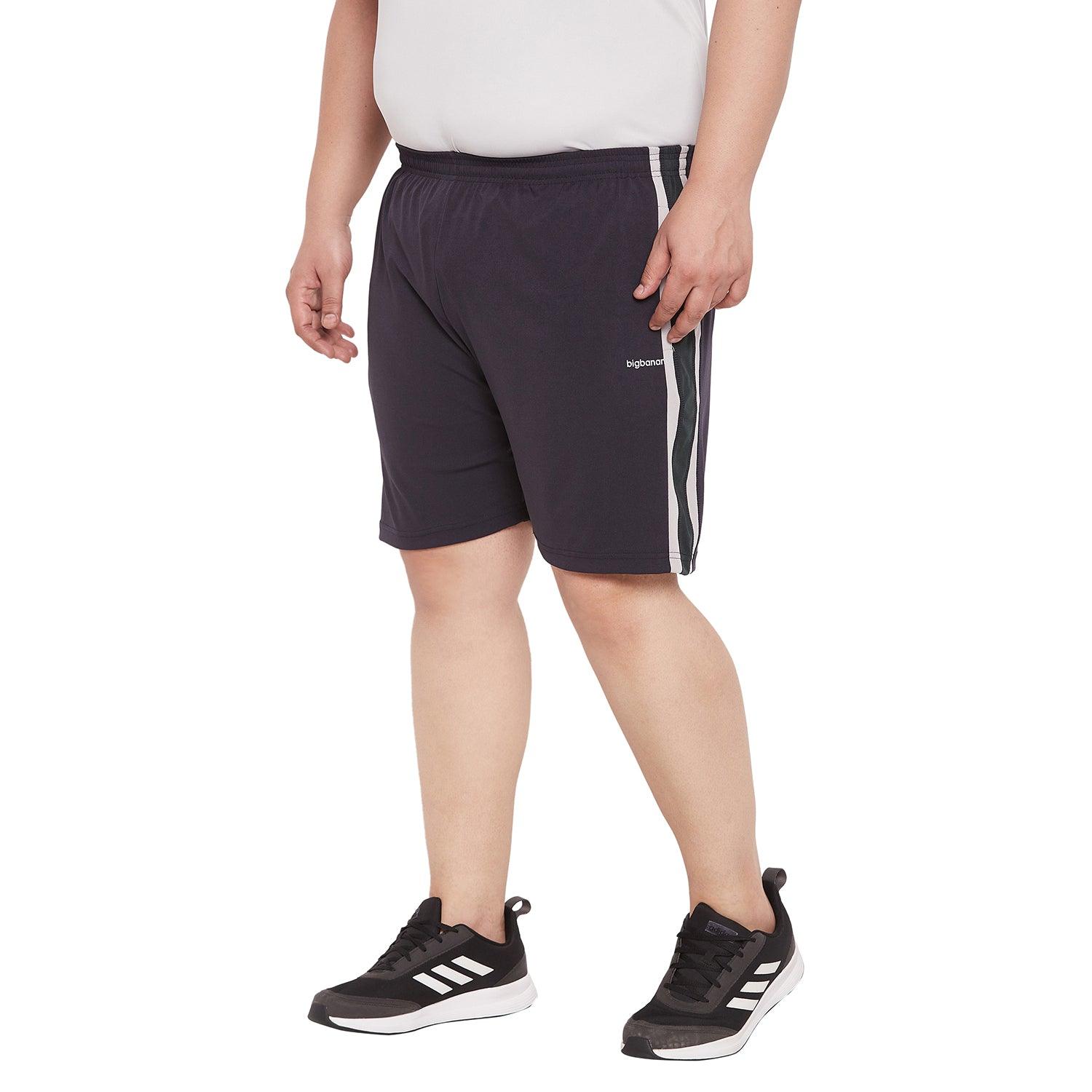 Men Plus Size Sullivan Solid Shorts - bigbanana