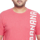 Men Plus Size Sutton Printed Round Neck Tshirt - bigbanana