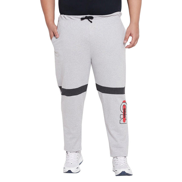 Men Plus Size Trampol Printed Trackpant