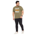 Men Plus Size Tyroo Printed Round Neck Tshirt - bigbanana