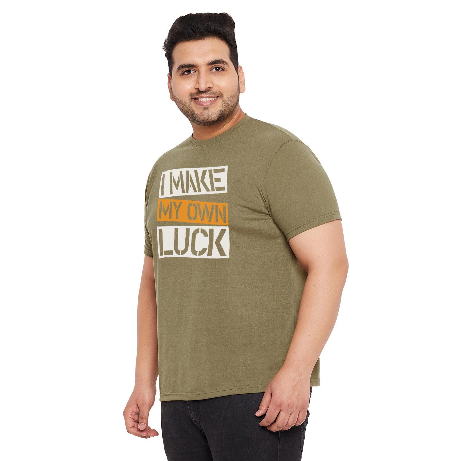 Men Plus Size Tyroo Printed Round Neck Tshirt - bigbanana